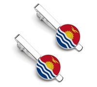 Fermacravatta Da Uomo Con Bandiera Della Repubblica Di Kiribati Regalo Di Nozze Per Testimone Dello Sposo Testimone Dello Sposo Usciere Compleanno