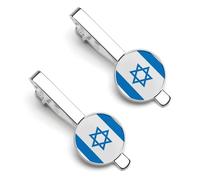 Fermacravatta Da Uomo Con Bandiera Dello Stato Di Israele Regalo Di Nozze Per Testimone Dello Sposo Testimone Dello Sposo Usciere Compleanno