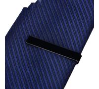 Fermacravatta da uomo in acciaio inox, con barra per vestiti, camicie, squisiti accessori per cravatta in metallo dorato, As show, Metallo non prezioso, Non pietra preziosa