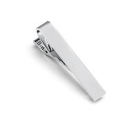 Fermacravatta da uomo in acciaio inox, con barra per vestiti, camicie, squisiti accessori per cravatta in metallo dorato, As show, Metallo non prezioso, Non pietra preziosa