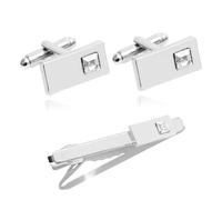 Fermacravatta da uomo, stile business, elegante e durevole, professionale, per feste di fidanzamento, c