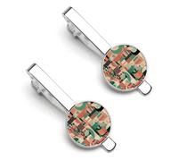 Fermacravatta dal design semplice, set di fermacravatta personalizzati per uomini, design alla moda, fermacravatta per anniversario di matrimonio e lavoro