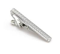 Fermacravatta Fermacravatta da uomo in metallo semplice per L'uso Quotidiano