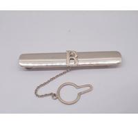 Fermacravatta in Argento 925 con Lettera - B - Iniziale Nome - Alfabeto