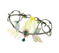 Fermacravatta per costume fantasy, decorazione decorativa per capelli, per vestire, ritratti e feste a tema, regolabile, con fascia per capelli ispirata al ramo centrale ornamento per vestire
