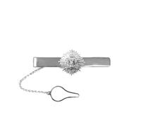 Fermacravatta professionale per esperti commerciali in contabilità e finanza, in argento sterling 925, 54 mm.