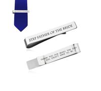 Fermacravatta regalo per il padre della sposa e lo sposo, Standard, lega metall, Non pietra preziosa