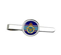 Fermacravatta Royal Air Force King's Crown Silver Gold
