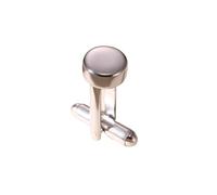 Fermacravatte da Uomo Cufflinks For Men Sleeve Wrist Buttons Shirt Clasps Stainless Steel Cuff Buckle Wedding Grooms Jewelry Mens Accessories(2)