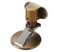 fermadלת， Fermaporta autoadesivo regolabile in acciaio inossidabile, anti-collisione, senza foratura, for tenere la porta aperta(Cyan)