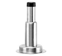 fermadלת， Fermaporta in acciaio inossidabile regolabile con paraurti in gomma, scalabile, anticollisione, invisibile for casa e ufficio(55 * 95mm)