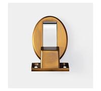 fermadלת， Fermaporta magnetico in acciaio inossidabile for tenere aperta la porta, fermaporta di sicurezza invisibile anticollisione for casa(Yellow Bronze)