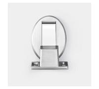 fermadלת， Fermaporta magnetico in acciaio inossidabile for tenere aperta la porta, fermaporta di sicurezza invisibile anticollisione for casa(Silver)