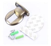 fermadלת， Fermaporta magnetico in acciaio inox for montaggio a parete, fermaporta invisibile anticollisione for la casa(Green Bronze)