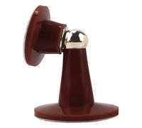 fermadלת， Protezione for porta a ventosa magnetica anticollisione e silenziosa for bagno camera da letto, 3 colori(Brown)