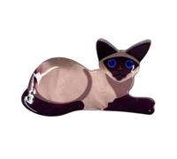 Fermagli a Artiglio per Capelli Spessi e Voluminosi,Antiscivolo Portatile A Forma Di Gatto Animale | Clip A Artiglio Per Capelli E Delicati | Per Viaggio Lavoro Casa Outdoor Scuola Fidanzata Moglie Am