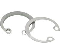 Fermagli a C di ritenuta esterni, Anelli di sicurezza for anelli elastici esterni in acciaio inossidabile 304 for fori, dimensioni M8-M50, confezione da 10-100 pezzi(M18 (50pcs))