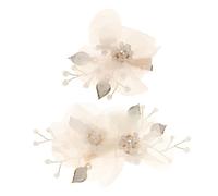 Fermagli A Perle 2 Pezzi,Fermagli per Capelli Decorativi per Donne Eleganti | per Acconciature Vintage con Perle per Sposa, Matrimonio, Occasioni Formali e Ragazze Adolescenti