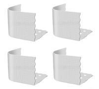 Fermagli angolari in silicone per lenzuola, 4 pezzi, antiscivolo, per mantenere la biancheria da letto saldamente in posizione (grigio)