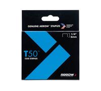 Fermagli Arrow T50 6Mm (1/4In) (Confezione 5000, 4 X 1250) ARRT5014