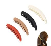 Fermagli for capelli a banana grandi, Clip porta coda di cavallo antiscivolo for donne e ragazze, Fermagli for capelli a banana in acrilico, Pettini a banana for capelli antiscivolo, Fermagli for cape
