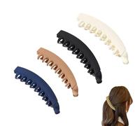 Fermagli for capelli a banana grandi, Clip porta coda di cavallo antiscivolo for donne e ragazze, Fermagli for capelli a banana in acrilico, Pettini a banana for capelli antiscivolo, Fermagli for cape