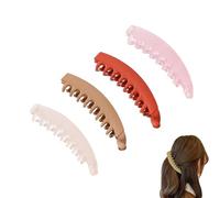 Fermagli for capelli a banana grandi, Clip porta coda di cavallo antiscivolo for donne e ragazze, Fermagli for capelli a banana in acrilico, Pettini a banana for capelli antiscivolo, Fermagli for cape