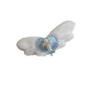 Fermagli for capelli artiglio, accessori for capelli for donna, fermagli for capelli a forma di ali d'angelo, fermagli for capelli a forma di cuore con croce gotica, fermagli for capelli for donna, ac