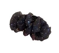 Fermagli for capelli Clip a forma di squalo in rete femminile con clip a fiocco grande Forcina a doppia faccia a forma di nuvola sulla parte posteriore della testa(Black/White)