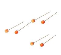 Fermagli for capelli da donna, accessori for capelli, 6 pezzi Piccola forcina arancione Decorazione for capelli Accessori for capelli cinesi Fermaglio for capelli in metallo Bastone for capelli