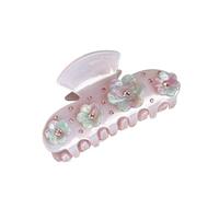 Fermagli for capelli, fermagli for artigli, fermagli for artigli francesi dai colori brillanti da 8,6 cm Accessori for capelli a tenuta forte Fermagli for artigli for capelli con fiori di diamanti Fer