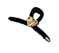 Fermagli for capelli, fermagli for capelli a forma di cuore in metallo, 1 pezzo, eleganti fermagli for capelli vintage, neri, di grandi dimensioni, accessori for capelli-03(1)
