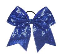 Fermagli for capelli in nastro di grosgrain solido da 10 pezzi for fiocchi for in 18 * 19 cm con perline paillettes Bowknot(Color 13)