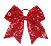 Fermagli for capelli in nastro di grosgrain solido da 10 pezzi for fiocchi for in 18 * 19 cm con perline paillettes Bowknot(Color9)