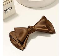 Fermagli for capelli, nuova semplice forcina for capelli della Corea del Sud, rete for capelli rossa, fata rossa, clip superiore for tutti gli abbinamenti, clip a molla(Deep Coffee Butterfly)