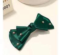 Fermagli for capelli, nuova semplice forcina for capelli della Corea del Sud, rete for capelli rossa, fata rossa, clip superiore for tutti gli abbinamenti, clip a molla(Green solid color)