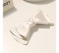 Fermagli for capelli, nuova semplice forcina for capelli della Corea del Sud, rete for capelli rossa, fata rossa, clip superiore for tutti gli abbinamenti, clip a molla(White butterfly)
