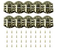 Fermagli in metallo stile vintage per scatola di legno gioielli antichi fermi di sicurezza con disegni hardware bloccabili decorativi