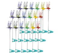 Fermagli per a forma di drago, impermeabili, realistiche, 6 colori, per tenere lontane le , per cappelli, padiglioni, casa, patio, viaggi, campeggio, giardino, cortile, prato, casa, animali