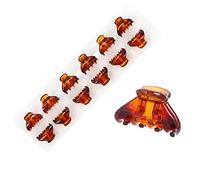 Fermagli Per Capelli 12Pcs Mini Tromba Tornante Plastica Cartone Animato Piccolo Artiglio Clip Gioielli Grab Clip Accessori Per Capelli Copricapo Regalo Dell'Hotel