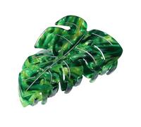 Fermagli per Capelli, 3,5 Pollici, Foglie Verdi Fermagli per Capelli Donna, Mollette Capellis Donna, Pinza Capellis Donnas, Adatto per Capelliss Spessi O Sottili, Adatto A Donne E Ragazze