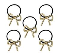 Fermagli per capelli | 5 pezzi in metallo - elastici per coda di cavallo - per lo shopping i matrimoni, il viaggio, le feste, la scuola, le uscite casuali, la festa delle ragazze