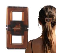 Fermagli per capelli, 6 x 3 cm, fermaglio magnetico per acconciature e , confezione da 1 clip per sezioni antiscivolo senza cuciture, per saloni di bellezza mattutini, vacanze, ABS leggero, 20 g