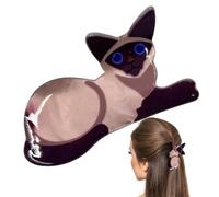 Fermagli Per Capelli A Forma Di Artiglio | Clip A Forma Di Gatto Animaletto Antiscivolo - Fermaglio Per Capelli A Artiglio Animale,Per Viaggi, Lavoro, Casa, Attività All'aperto, Scuola E Fidanzata