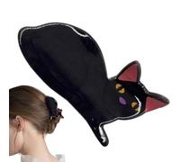 Fermagli Per Capelli A Forma Di Artiglio | Compatto a Forma di Gatto Antiscivolo,Fermagli Portatili e Compatti per Donne dalla Animale,Per Viaggi, Lavoro, Casa, Attività All'aperto, Scuola E Fid
