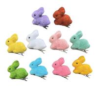 Fermagli Per Capelli A Forma Di Coniglio Per Ragazze | 10 Pezzi Idee Regalo Pasquali - Mollette,per Ragazze Bambine Adolescenti e Donne