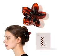 Fermagli per capelli a forma di fiore da donna, grandi clip Plumeria per capelli spessi, sottili, medio-fini, accessori per capelli alla moda per una tenuta forte, regalo perfetto
