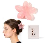 Fermagli per capelli a forma di fiore da donna, grandi clip Plumeria per capelli spessi, sottili, medio-fini, accessori per capelli alla moda per una tenuta forte, regalo perfetto
