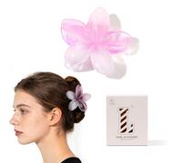 Fermagli per capelli a forma di fiore da donna, grandi clip Plumeria per capelli spessi, sottili, medio-fini, accessori per capelli alla moda per una tenuta forte, regalo perfetto