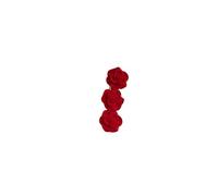 Fermagli Per Capelli A Forma Di Fiore Fermagli for capelli a forma di rosa in velluto for donne, piccole forcine a forma di fiore, eleganti fermagli for capelli for ragazze.(Three flowers,10pcs)